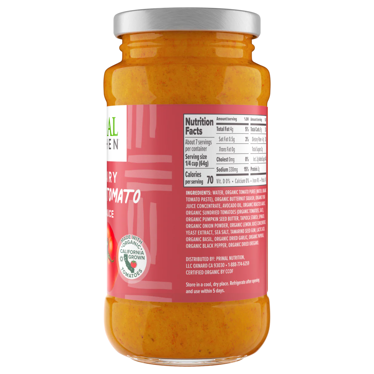 Sundried Tomato Pasta Sauce