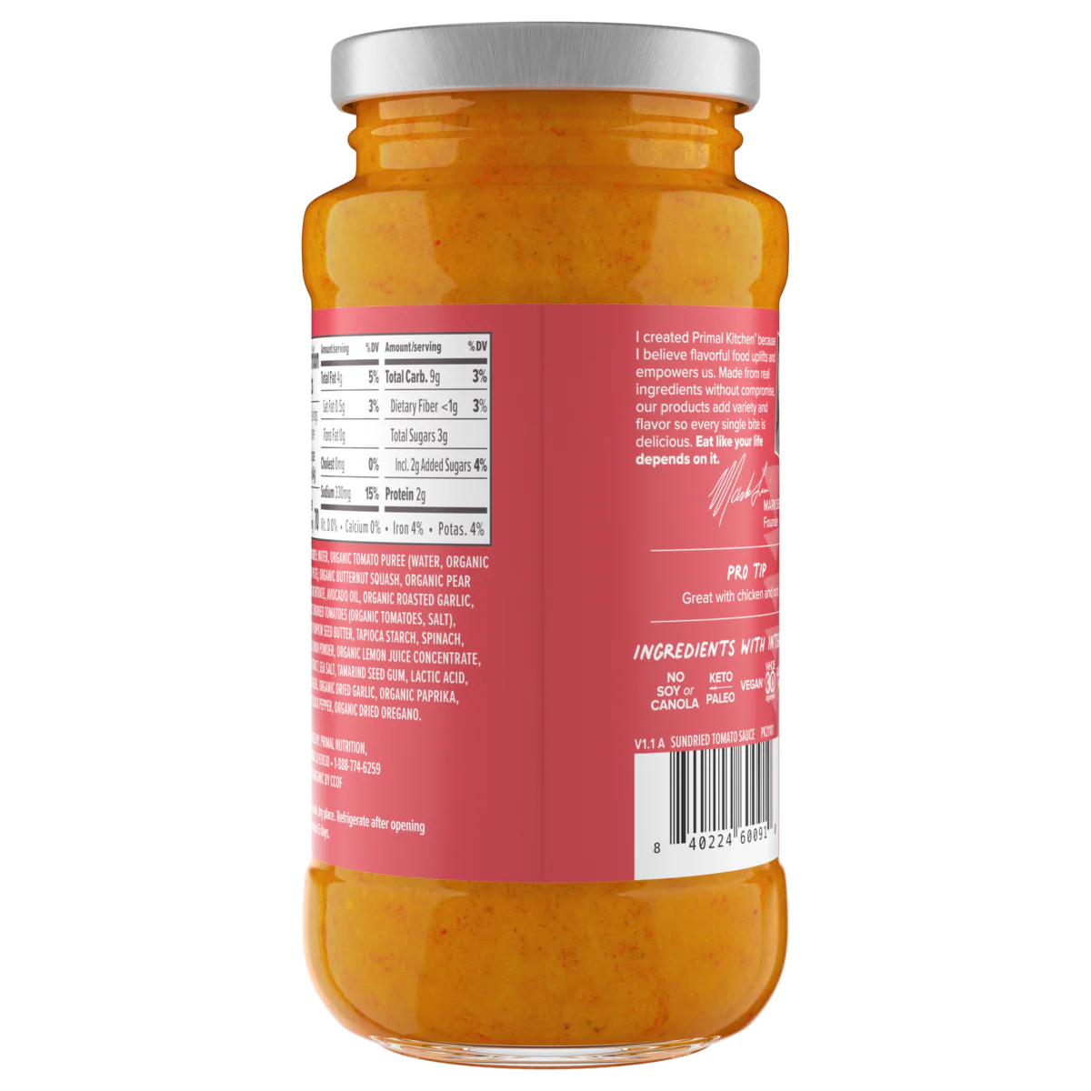 Sundried Tomato Pasta Sauce