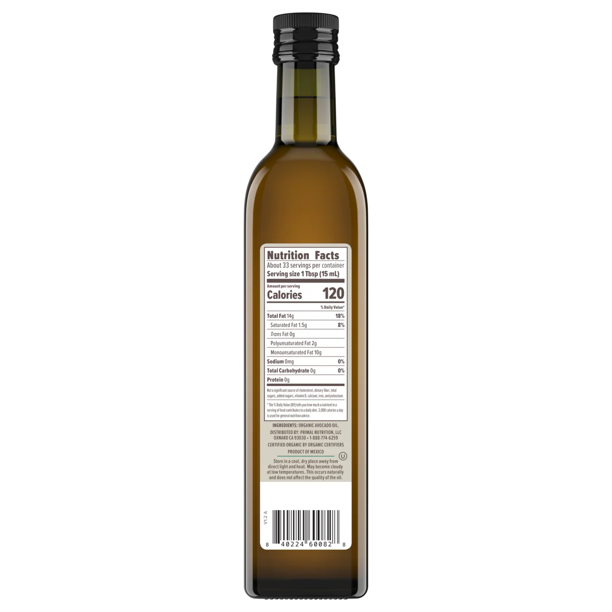 Organic Avocado Oil