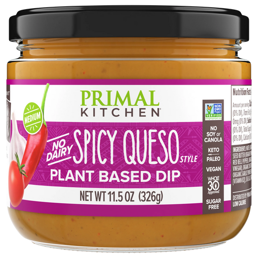 No-Dairy Spicy Queso-Style Plant-Based Dip
