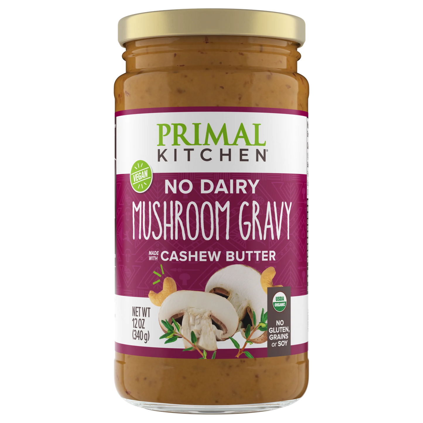 No Dairy Mushroom Gravy