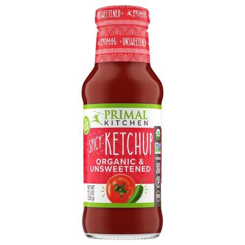 Spicy Organic Unsweetened Ketchup
