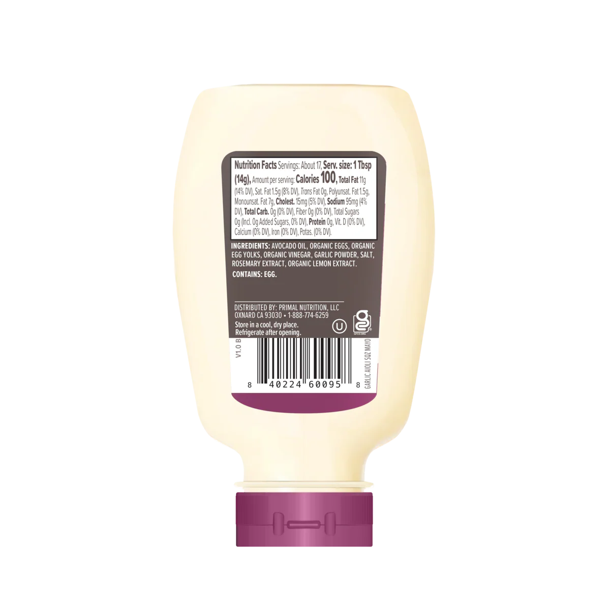 Squeeze Garlic Aioli Mayo
