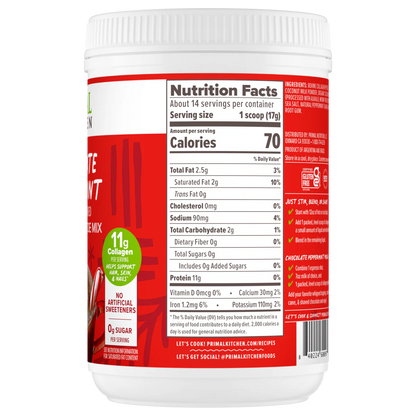 Chocolate Peppermint Collagen Drink Mix