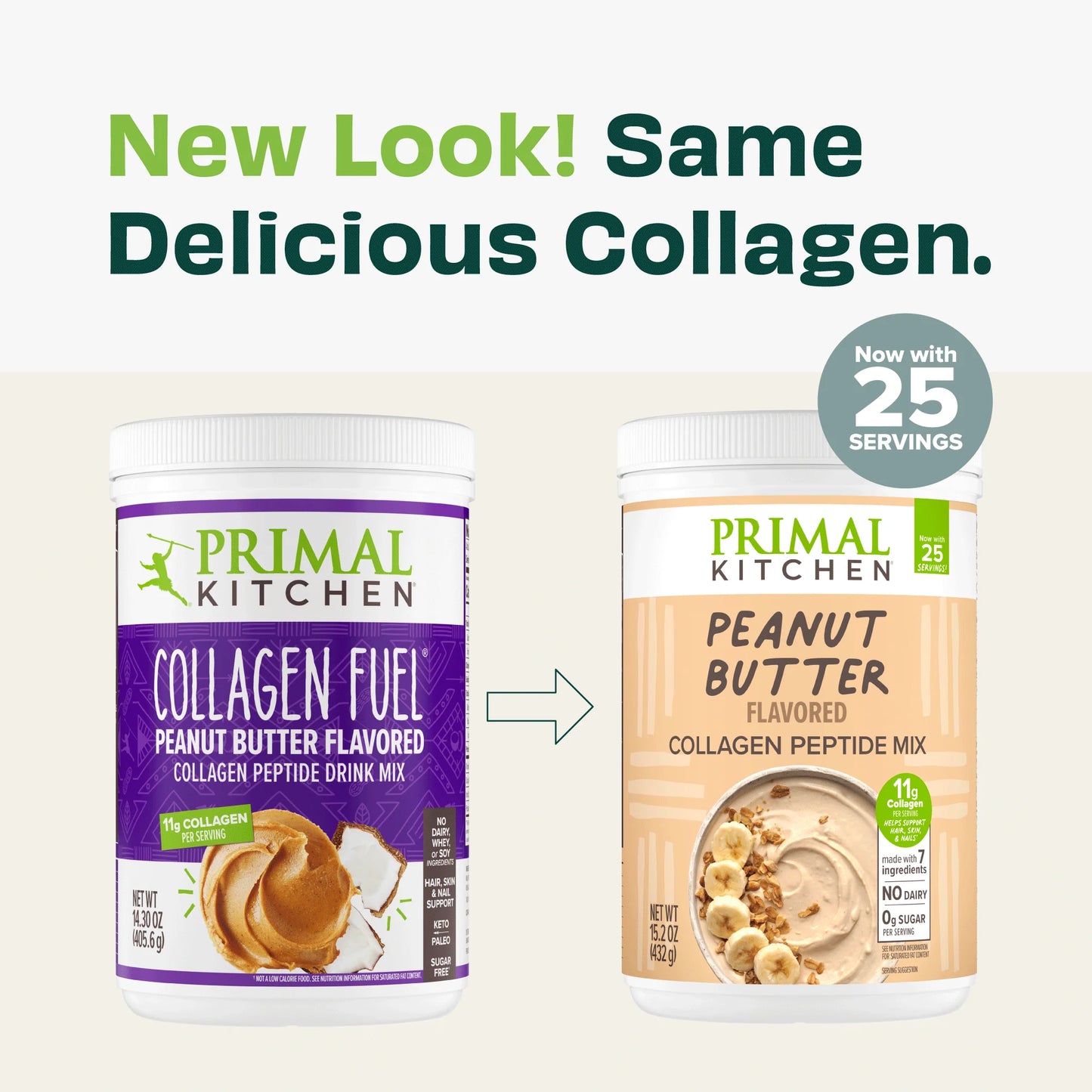 COLLAGEN FUEL® Drink Mix - Peanut Butter