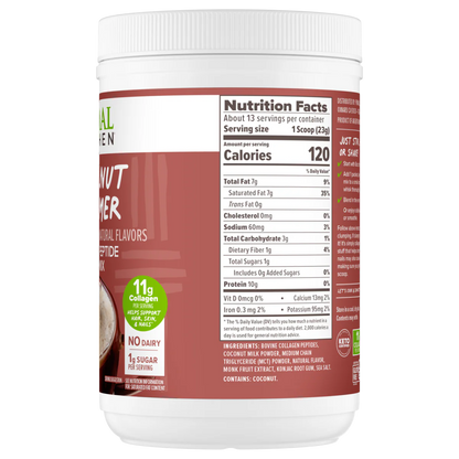 No Dairy Hazelnut Collagen Creamer