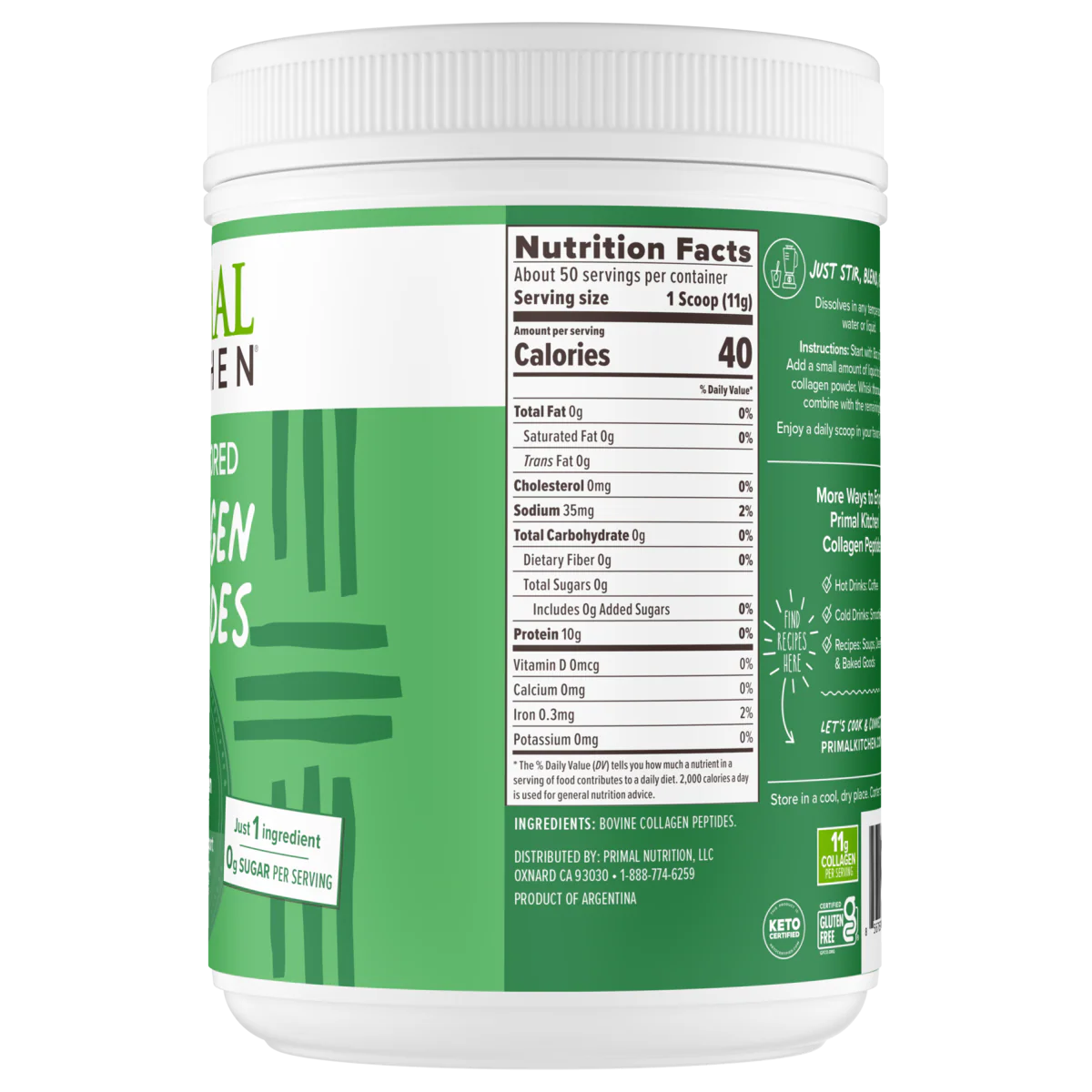 Unflavored Collagen Peptides