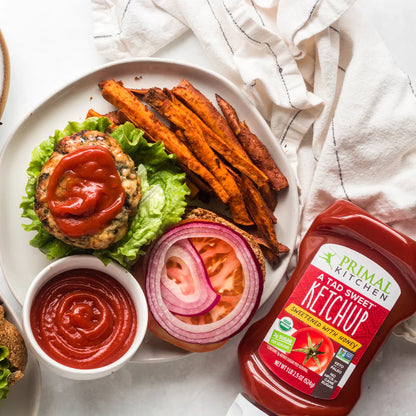 A Tad Sweet Squeeze Ketchup - Sweetened with Honey