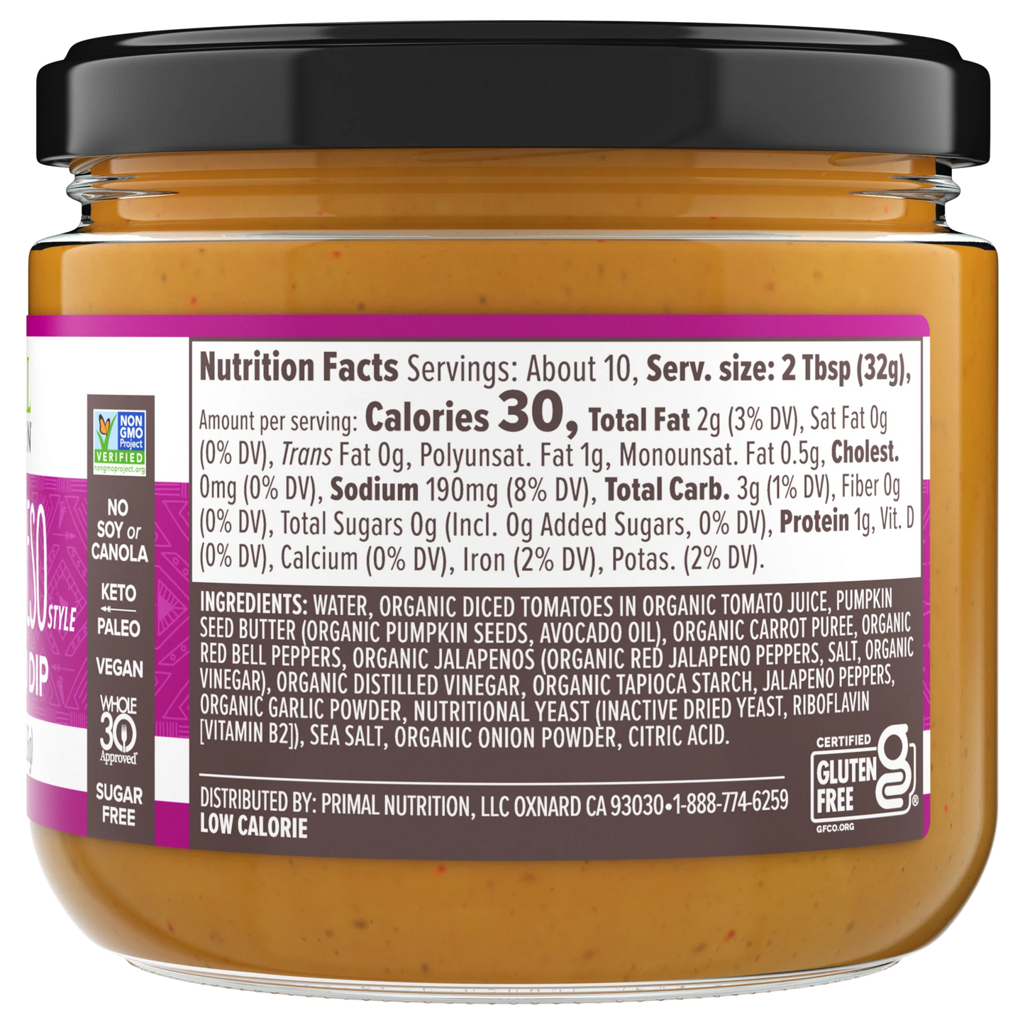 No-Dairy Spicy Queso-Style Plant-Based Dip